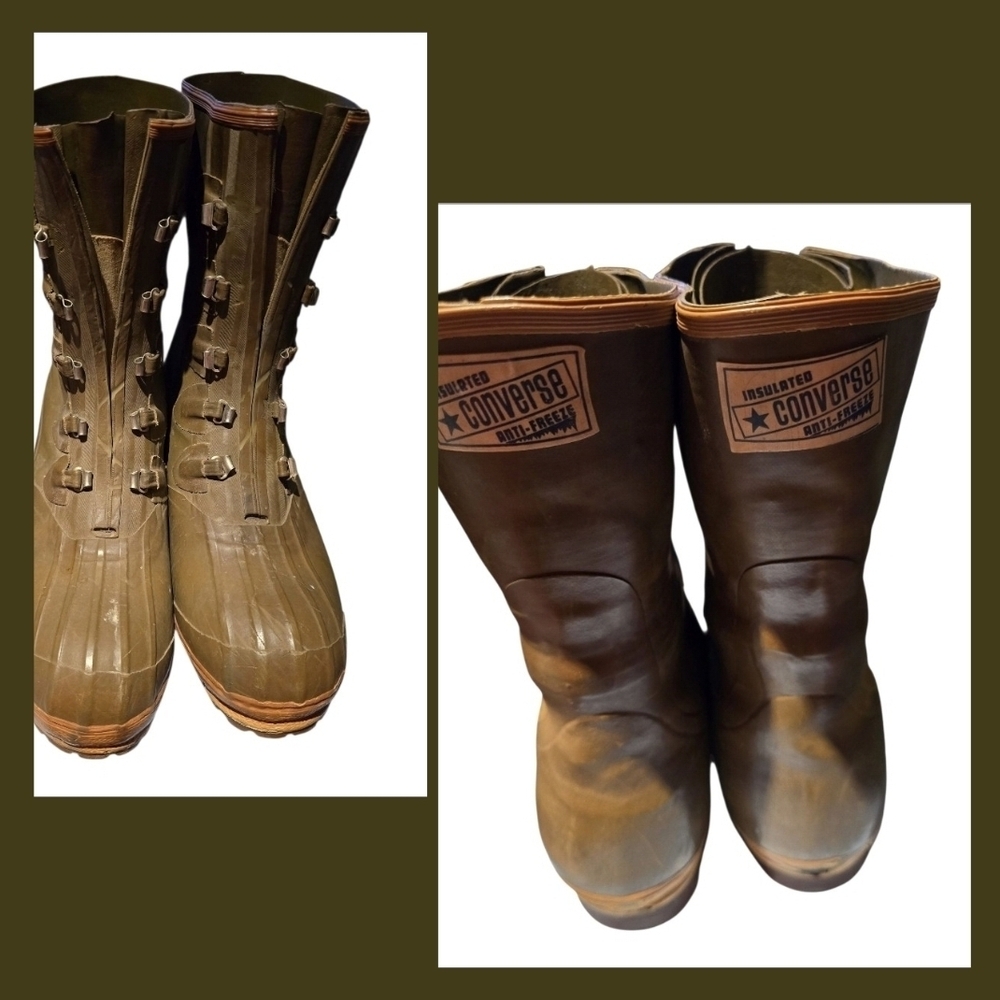 Converse Insulated Brown Boots, Mens, Size 12, Vintage - Picture 10 of 11